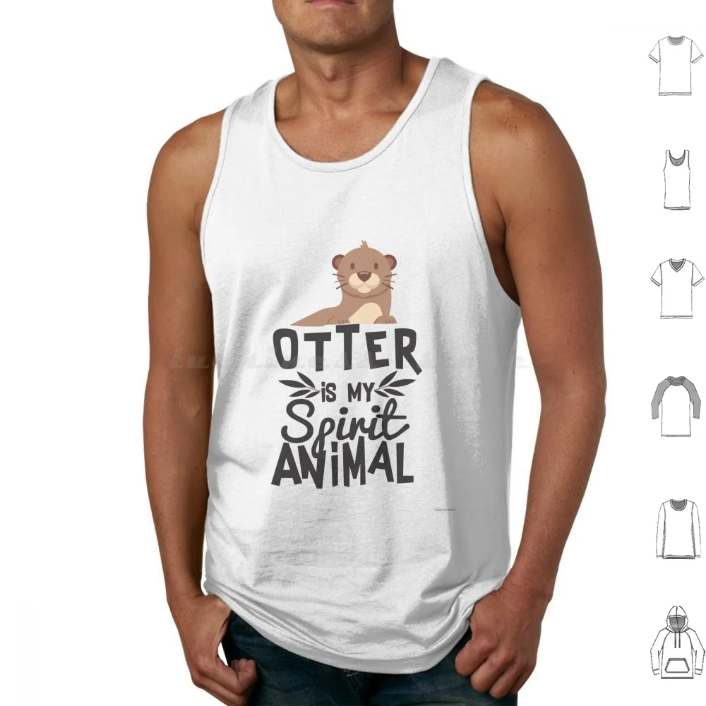 

Футболка с надписью «Otter Is My Spirit»