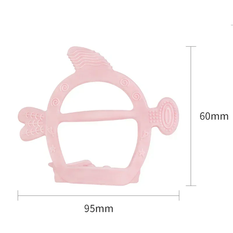 1PC Silicone Baby Teethers Turtle Food Grade Tortoise Silicone Rod Children's Goods Nurse Gift Baby Teether Toys
