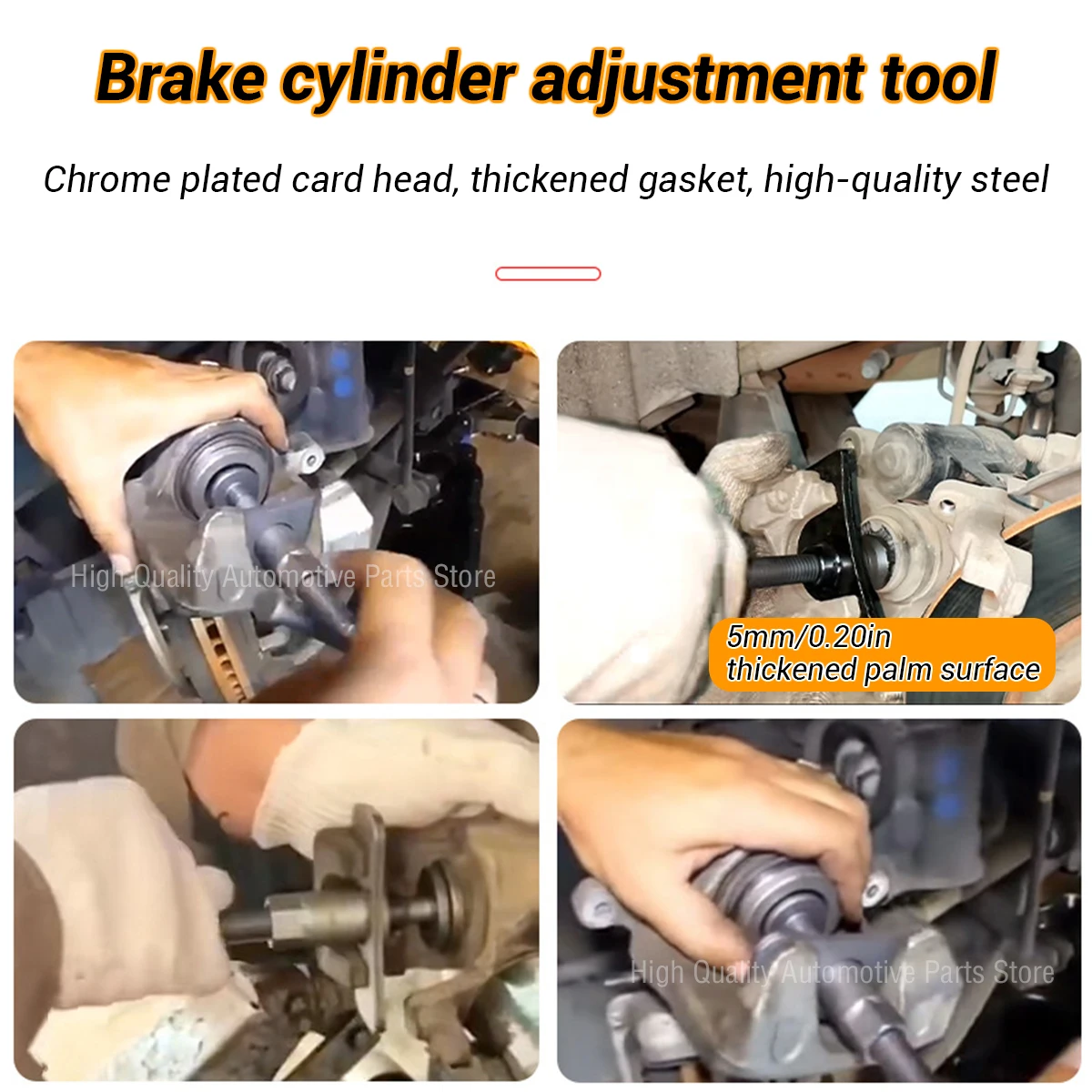 Car Disc Brake Pad Caliper Piston Rewind Wheel Cylinder Pump Separator Disassemble Repair Tools Truck Trailer Auto Accessories 6