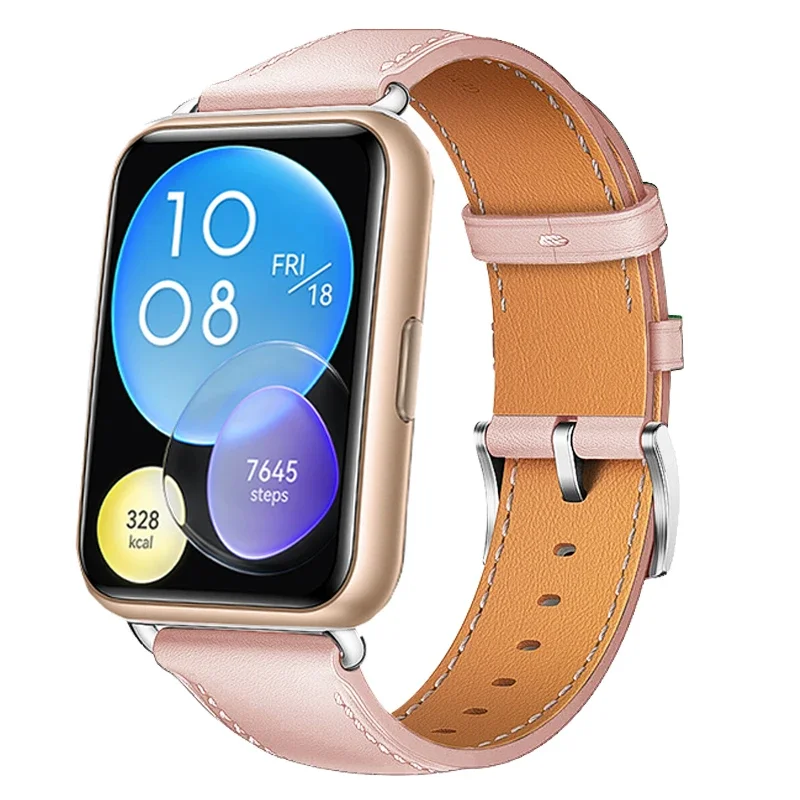 Retro Genuine Leather Strap for Smartwatch - Replacement Wristband Bracelet Accessories