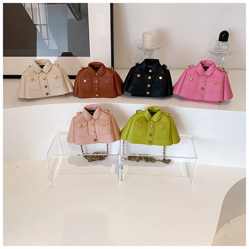 Mini Unique Design Crossbody Bag PU Leather Women Fashion Solid Small Lipstick Bags Trend Exquisite Messenger Totes Handbag Girl