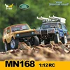 MN MODELl New MN168 NEW 1/12 Rc Car 4WD Remote Controlled Crawler Car Off Road Vehicle Full Proportion Climbing Car Toys Gift 1