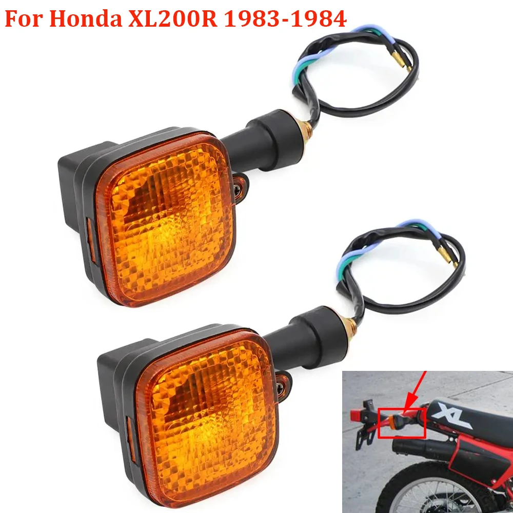 バイクの方向指示器 Compatible With XL200R 1983-1984 33600-KB1-406