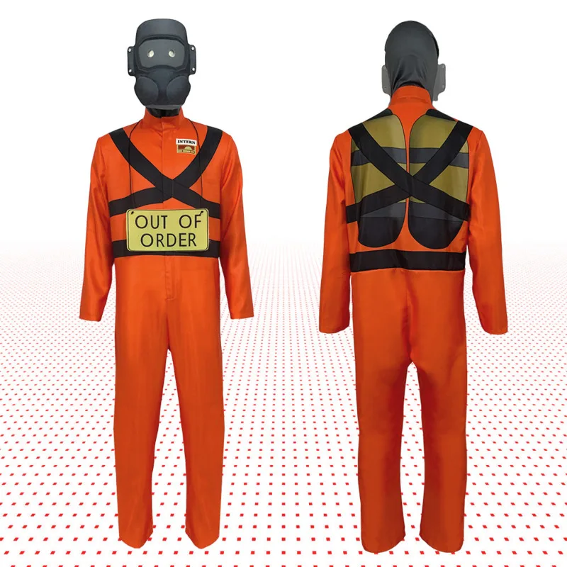 

Game Lethal Company Cosplay Costume Jumpsuits LethalCompany Mask Clothing Role Play Party For Adult Kids
