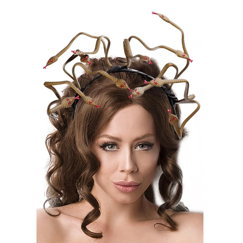 c) Diadema Con Disfraz De Serpiente, Diadema De Halloween, | Envío gratis