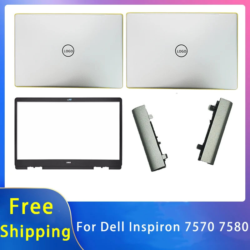 Acessórios para Laptop para Dell Inspiron 7570 7580 Lcd Back Cover Moldura Frontal com Logotipo Versão sem Toque 0g3crp Novo