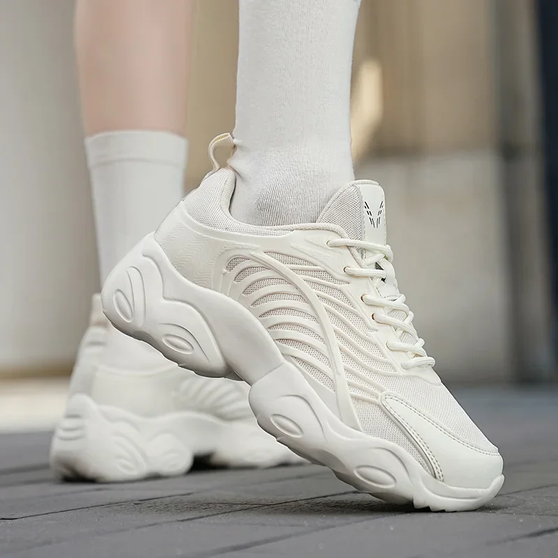 

BKQU 2024Fashion Platform Sports Shoes Woman Casual Sneaker Female Shoes Athletic Shoe Men Size 35-45