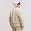 Semir Jacket Men Plush Outerwear 2024 New Couple Solid Color Versatile Loose Imitation Lamb Wool Winter Outfit Neutral Style 6