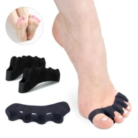 1Pair Silicone Finger Toe Protector for Bunion Corrector Material Soft Gel Straightener Spacers Stretchers Care Tool 5 Colors 1
