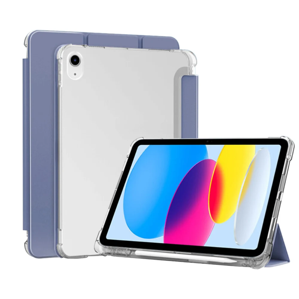 Premium Tablet Smart Case with Pencil Holder and Protective Cover
