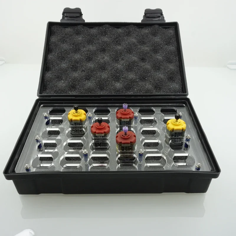 self made mini 4wd stock boxes motor box can stock 30pcs mini 4wd motors with sponge inside for protecting the motors 324 store 2