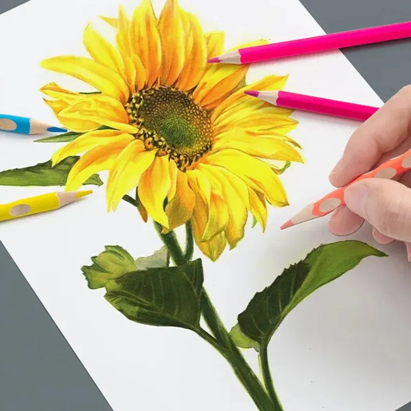 M&G 50 Sheets Marker Paper A4 Marker Pen Special Paper for School Students Kids Girls Handwriting Painting Sketching 3