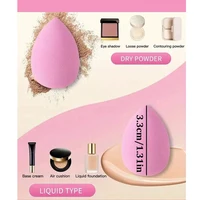 20PCS  Mini Finger Puff Beauty Cosmetic Foundation Cosmetic Sponge Makeup Blender Suitable For Cream & Powder Concealer 4