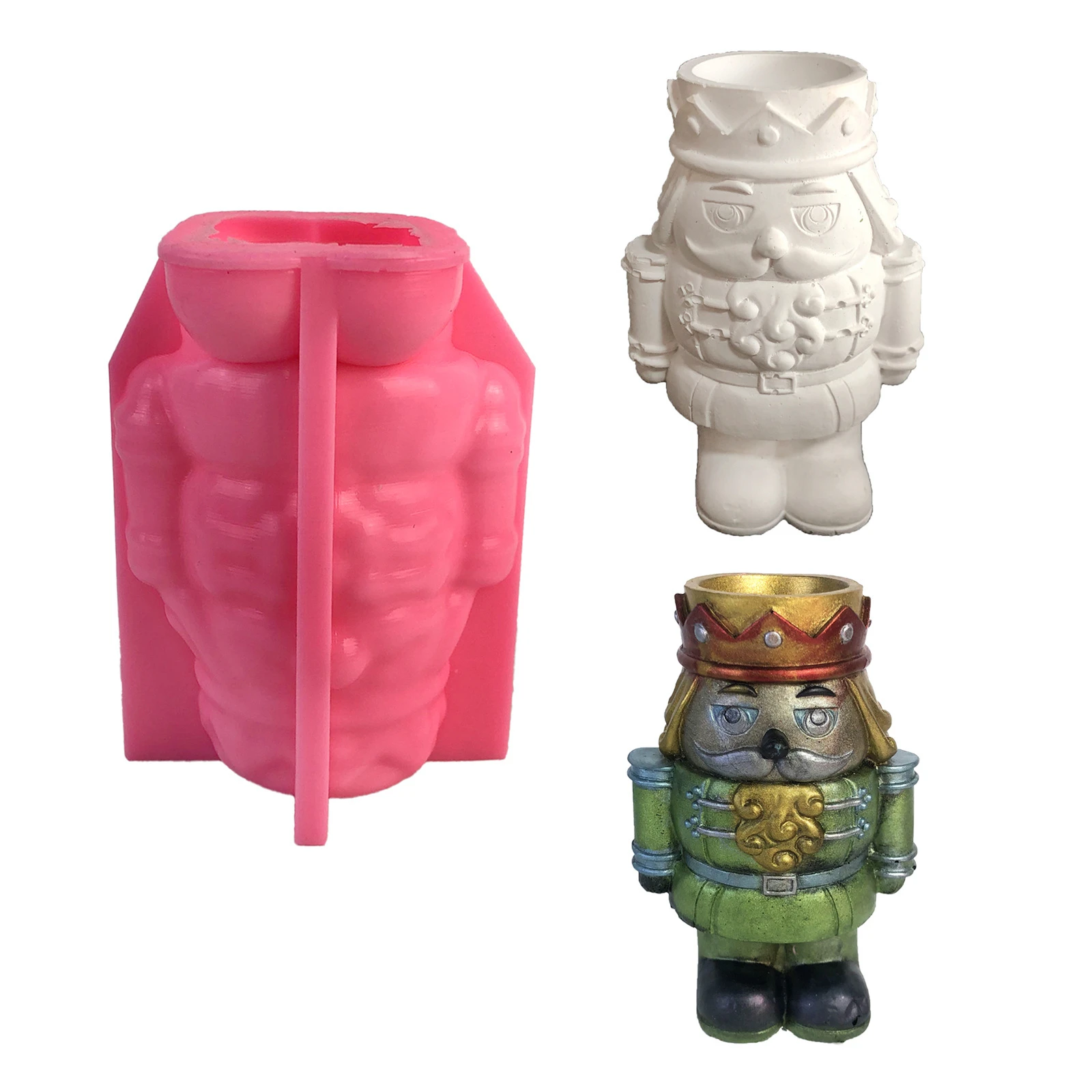 GAOSHA Molde De Silicona De Payaso De Circo, Molde Para Pastel De Fondant, Herramienta De Hornear Para Hacer Chocolate, Dulces, Velas, Jabón Hecho A Mano