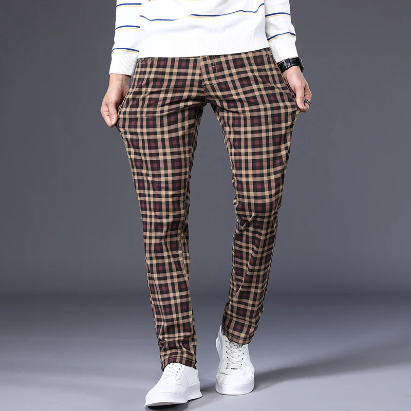 Casual Plaid Pants main image 1