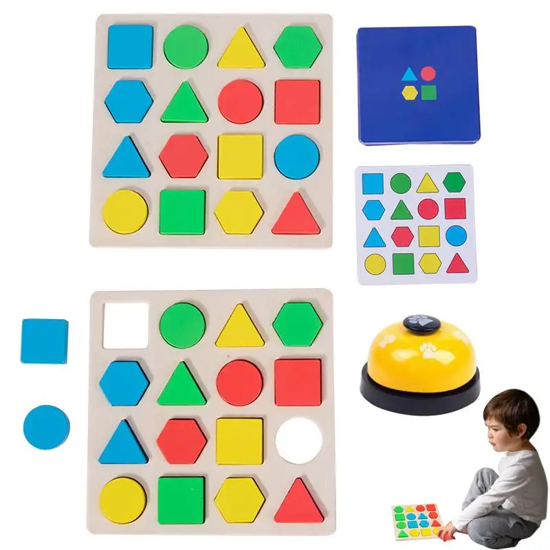 

Geometric Shape Puzzle Color Sorting Preschool Geometric Shapes Toy Preschool Shape Puzzles Educational Toys For Toddlers