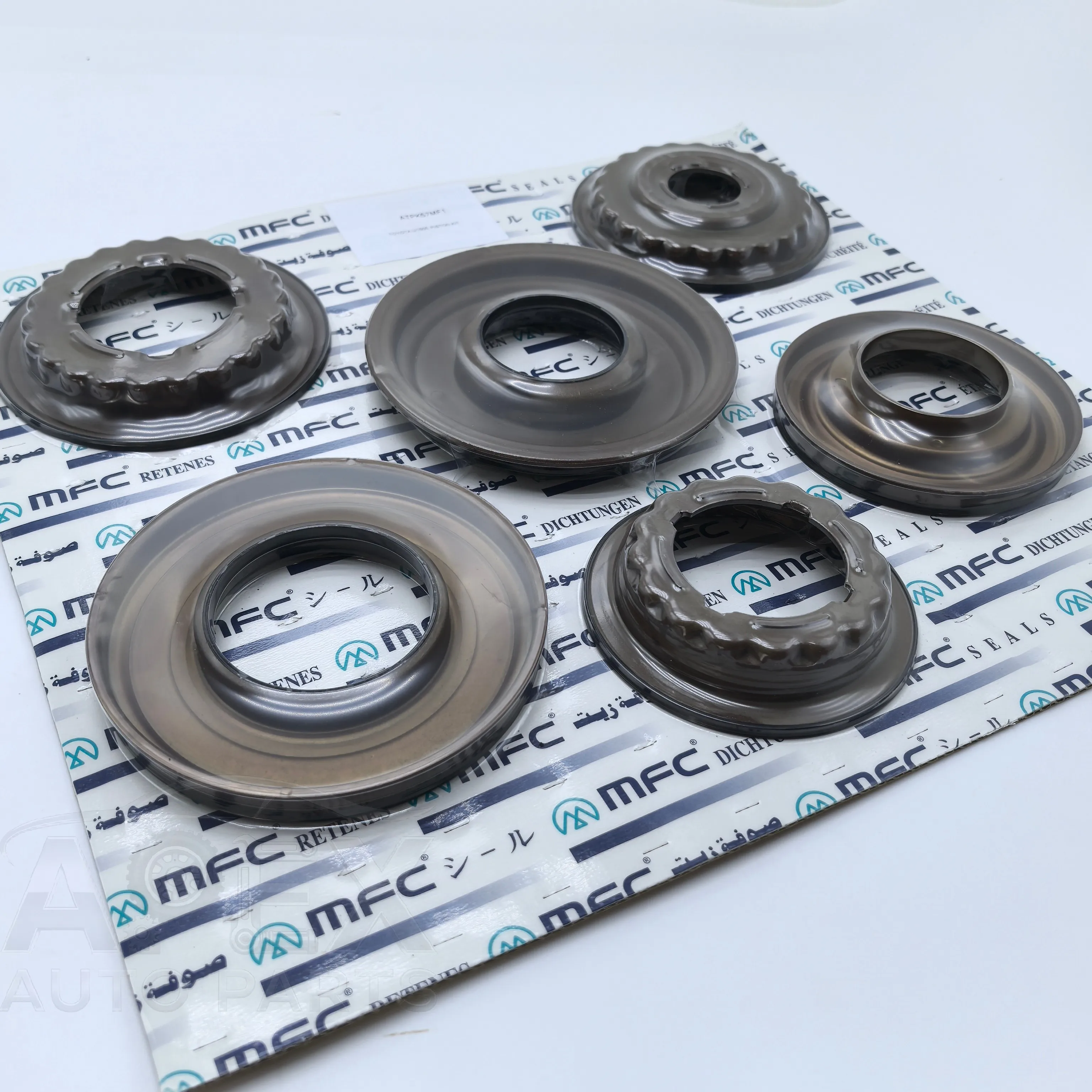 6PCS U150E U151E U151F 자동 변속기 피스톤 키트 (도요타 캠리, 하이랜더, RAV4, 렉서스 ES300, ES330, RX330 2002-2013년식)