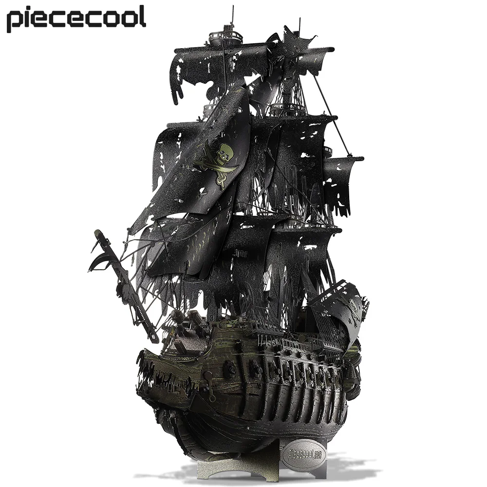 Pirate Ship 3D Metal Puzzle - Pirate Ship Names DIY™