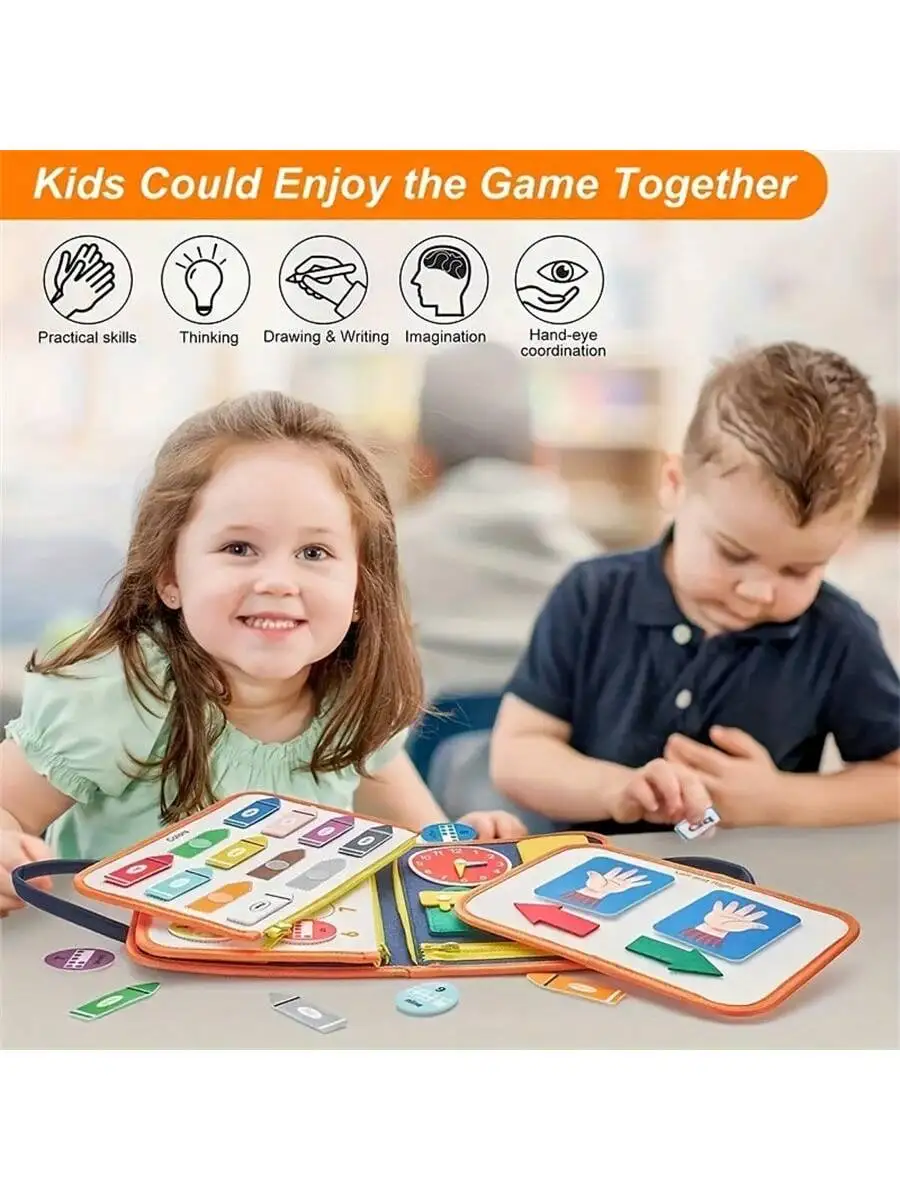 Montessori Felt Quiet Book 6