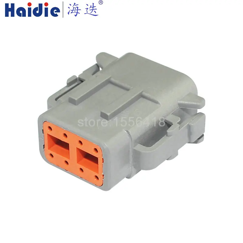 

1-20sets 8 Way Heavy truck excavator Automotive Electrical Connector Deutsch DTM Series Wire harness Connector DTM06-8S DTM04-8P