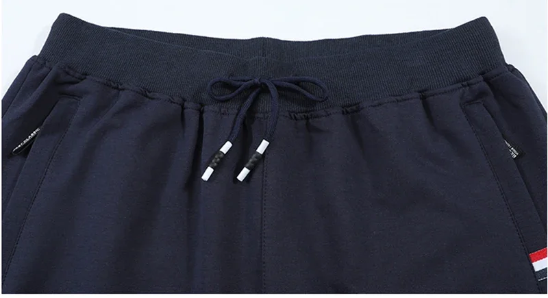 Description Picture 2 of itemSpring Summer Men Sweatpants Cotton Joggers Plus Size 7XL 8XL Sportswear Loose Casual Track Pants With Zip Pockets