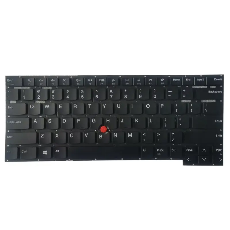 Teclado Retroiluminado dos Eua para Lenovo Thinkpad T14s Gen p1 Gen4 x1 Extreme Gen4 Inglês Preto Novo - Imagem 4