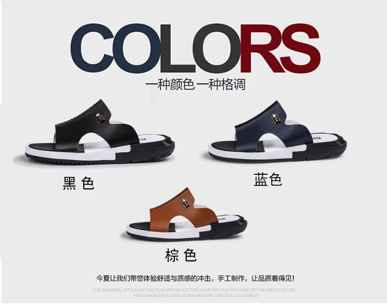 2024 Summer Men Shoes Sandals Original Comfortable Slip-on Casual Sandal Fashion Shoes Men Slippers Zapatillas Hombre Size 38-47 S3a6db05c17f14b2e95a2e9422f9409bdJ