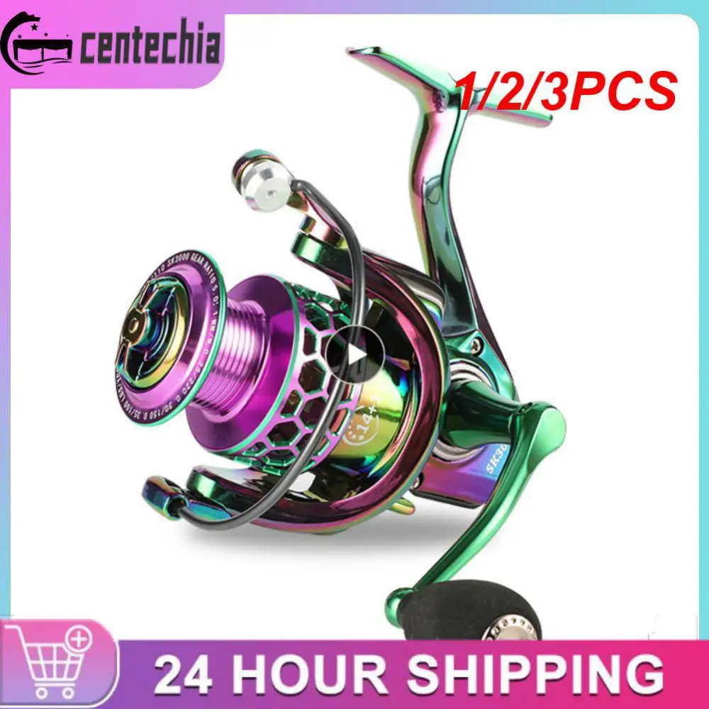 

1/2/3PCS Fishing Reels Metal Spool Casting Line Cup 1000-7000 Series Water Resistance Spinning Wheel Fishing Tackle Reel Sea