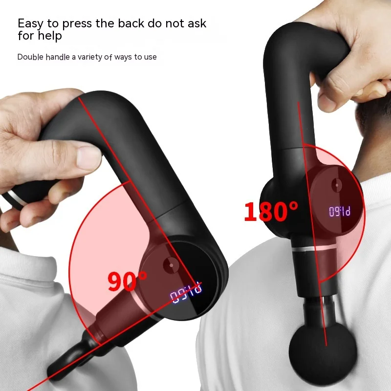 Mini Massage Gun Massager Whole Body Muscle-Relaxing Tool Portable Electric Massage Gun Fitness Equipment Customization
