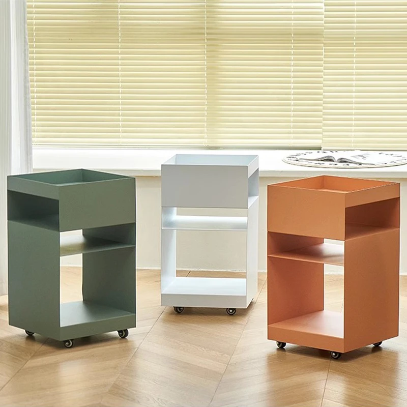 

Kids Simple Nightstands Minimalist Organizers Narrow Aesthetic Side Bedside Table Nordic Pretty Nachttisch Bedroom Furniture
