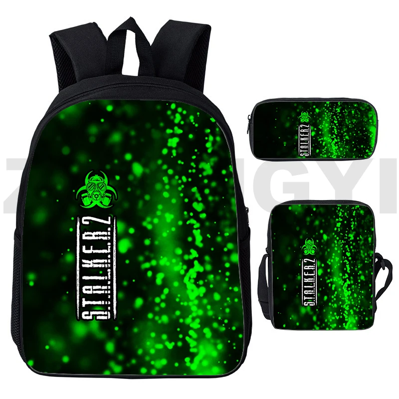 

3D Print S.T.A.L.K.E.R. 2 Heart of Game Backpack Men School Bags for Teenager Girls Boys Stalker 2 Shadow Anime Rucksack Bookbag