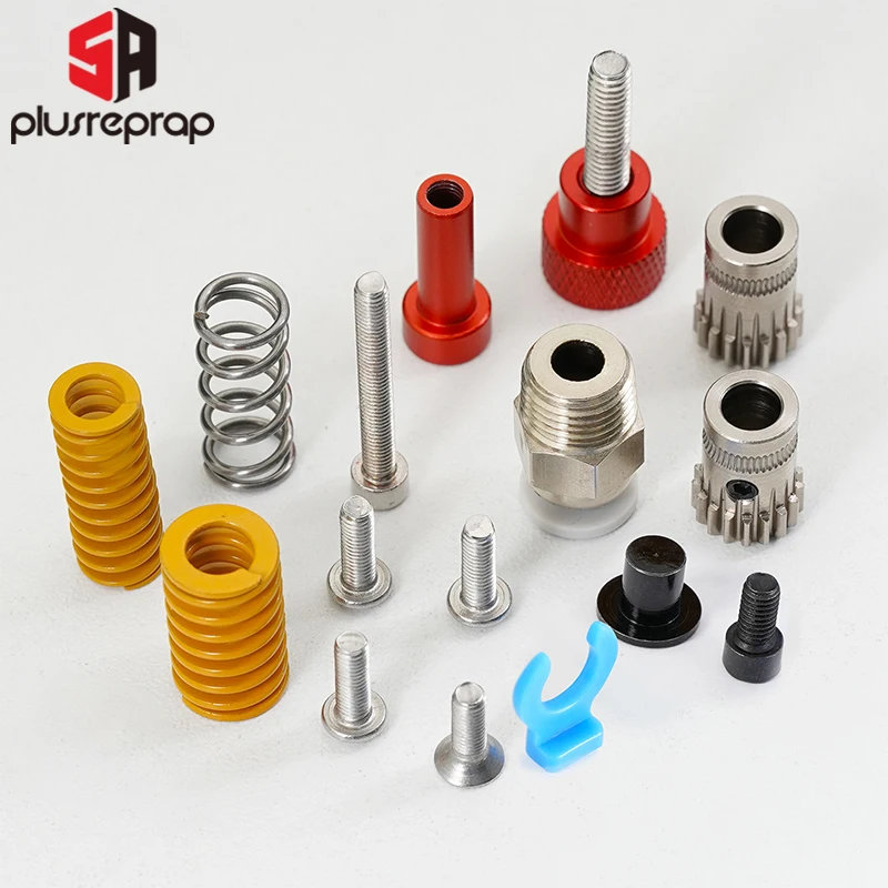 Recente Cr10 Pro Dupla Engrenagem Toda a Extrusora de Metal Ajustável Compressão da Mola Extrusão para Ender Cr10s Pro Peças de Impressora 3d Mais - Imagem 3