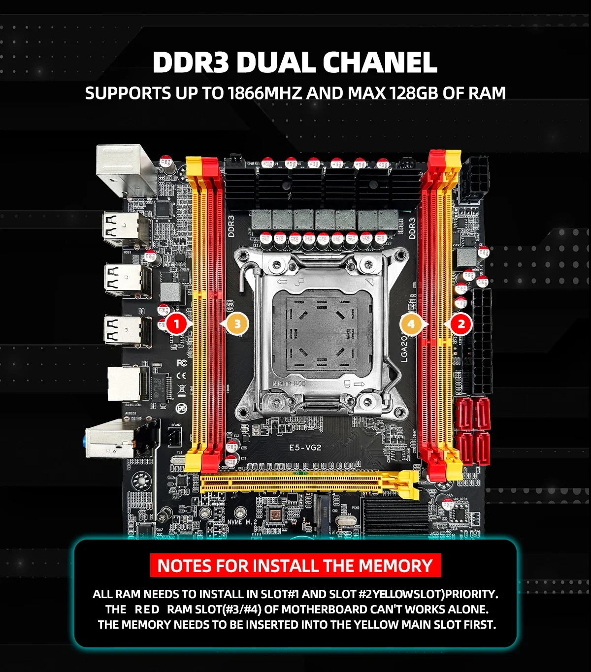 X79 VG2 Motherboard Image 6