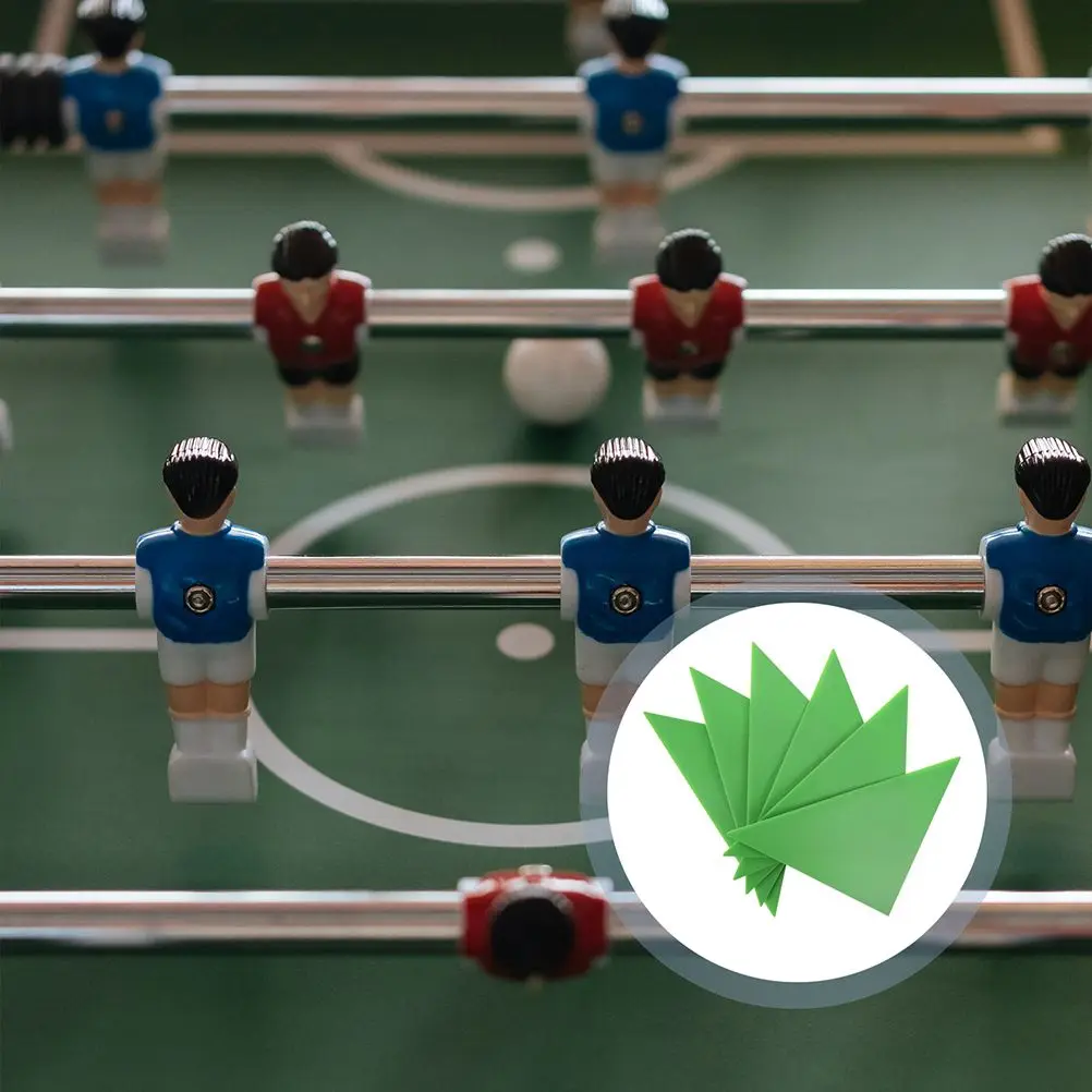 4 Pcs Foosball Table Corner Protector Plastic Cover Soccer Tables Entertainment Foosball Accessory Triangle Guard
