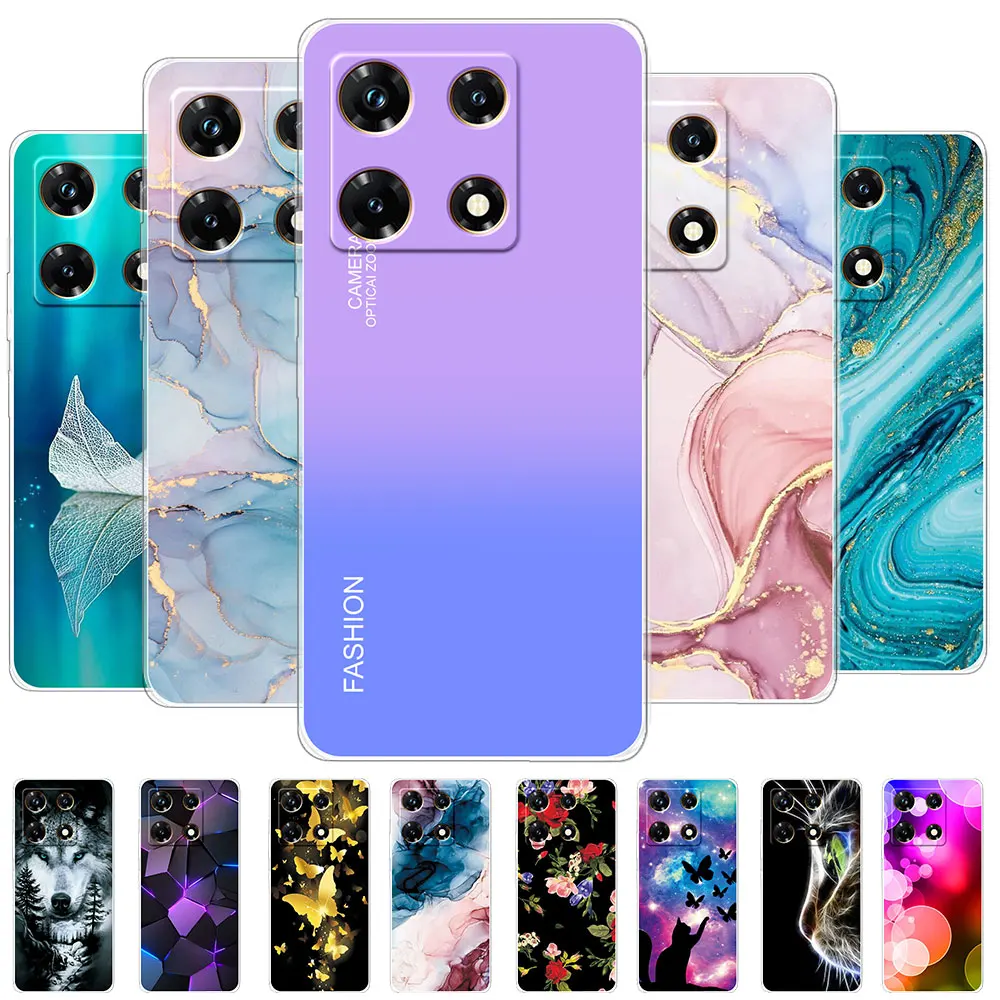 Per Infinix Note 30 Custodia Per Infinix Note 30 Pro Fundas Custodia Morbida In Silicone Trasparente Per Infinix Note 30 4G 5G 30I Coque