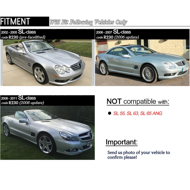 ベンツ SL R230 SL350 SL500 SL600 フロント ABCサスペンション/ストラット 左側 2303200013 2303208713 wit-up 6.2\" headunit upgrade radio GPS navi autoradio stereo