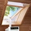 Roof Window Air Conditioning , White And Waterproof Window For Mobile Air Conditioners 1