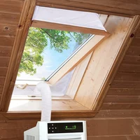 Roof Window Air Conditioning , White And Waterproof Window For Mobile Air Conditioners 1