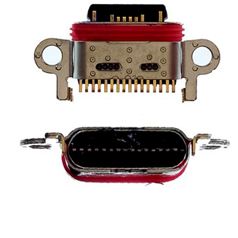 2Pcs Usb Charging Dock Port Charger Connector Jack Plug Contact