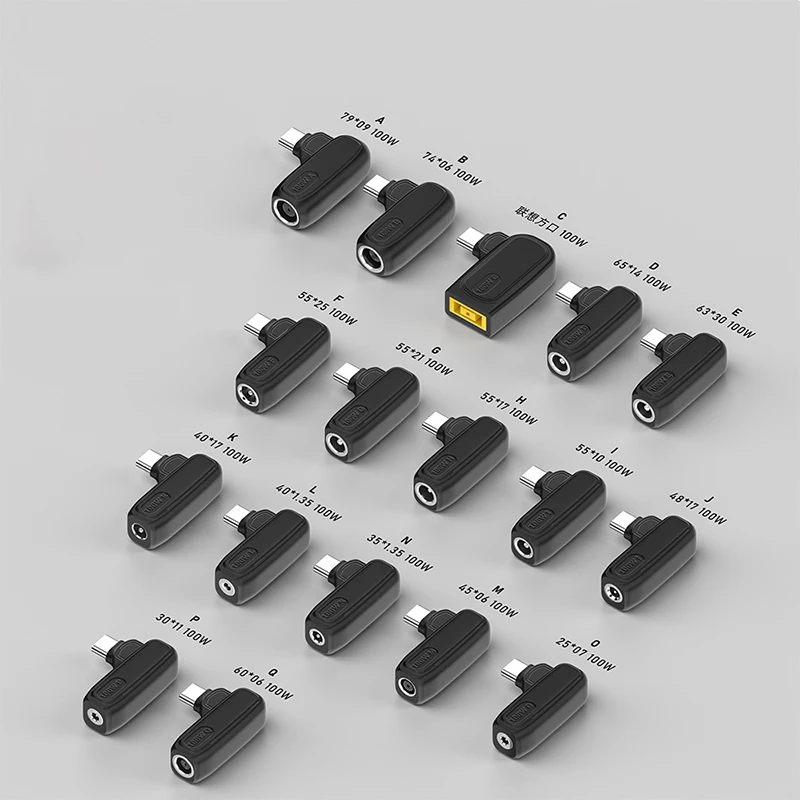 

Адаптер питания PD 65 Вт со штекером Type-C на постоянный ток 7,4 мм X 5,0 мм (7,4x0,6), конвертер для MacBook Huawei Xiaomi OPPO Samsung