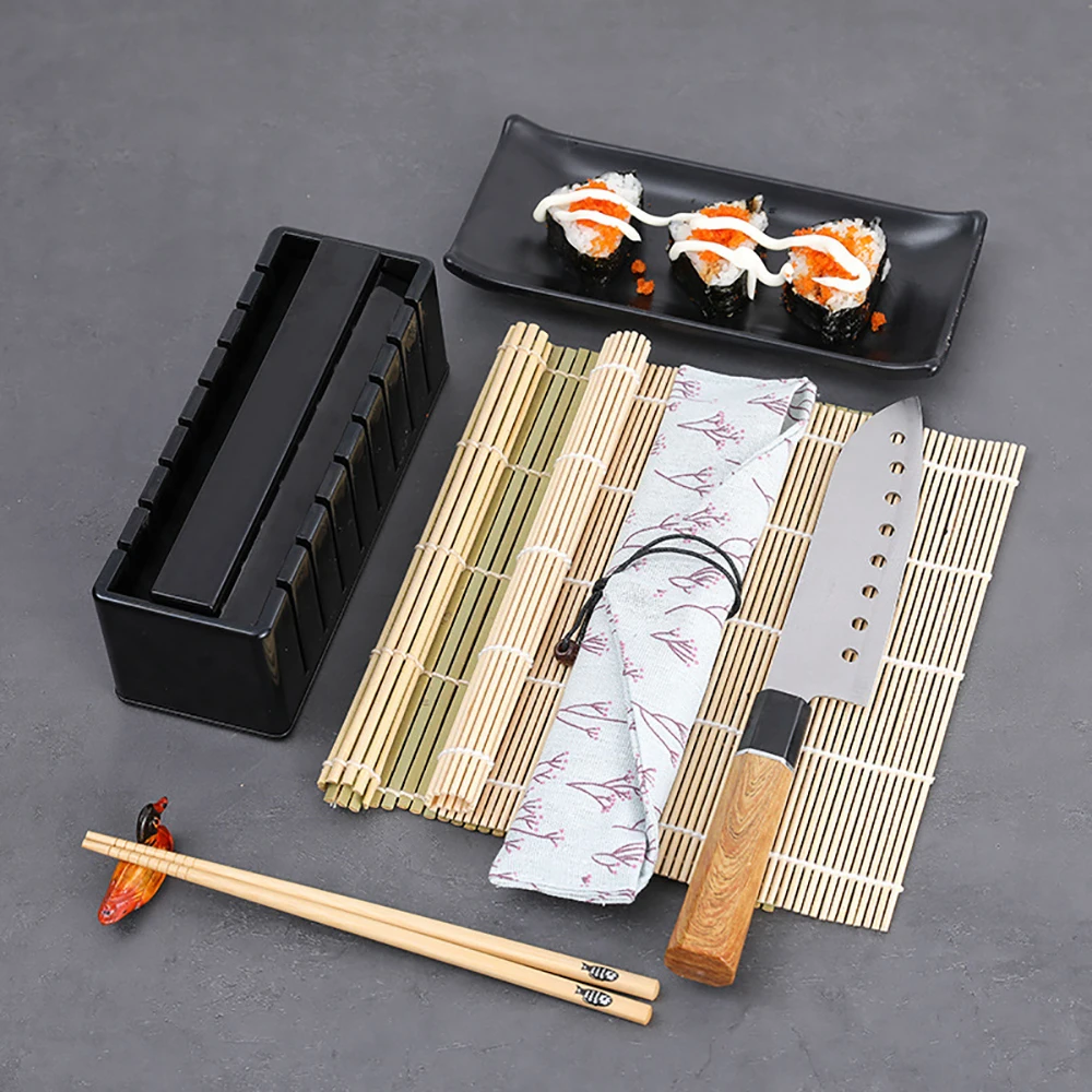 Cool Wares Sushi Making Tool Set  Makes Sushi Rolls Fun and Easy – Real  Wasabi