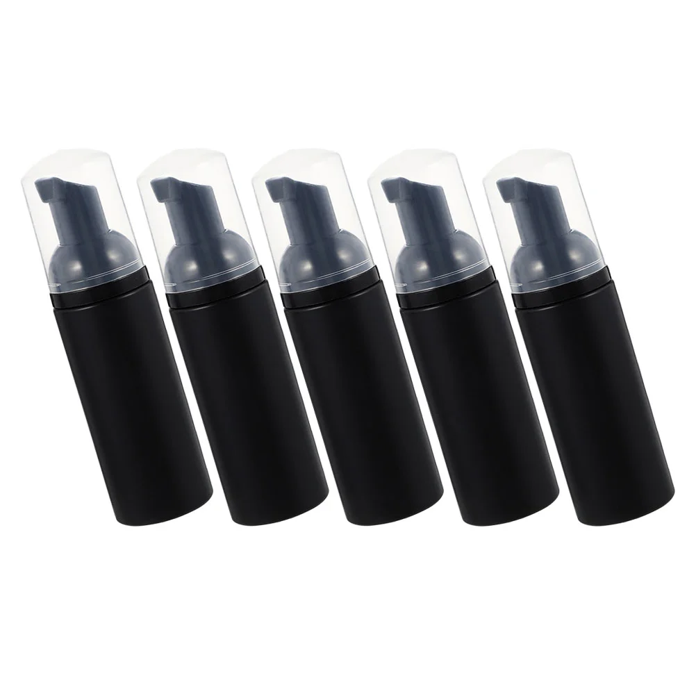 

5 PCS Small Soap Dispenser Bubble Bottle Home Foaming Containers Plastic Bottles Take Bath Mousse Sub-packing Portable Travel