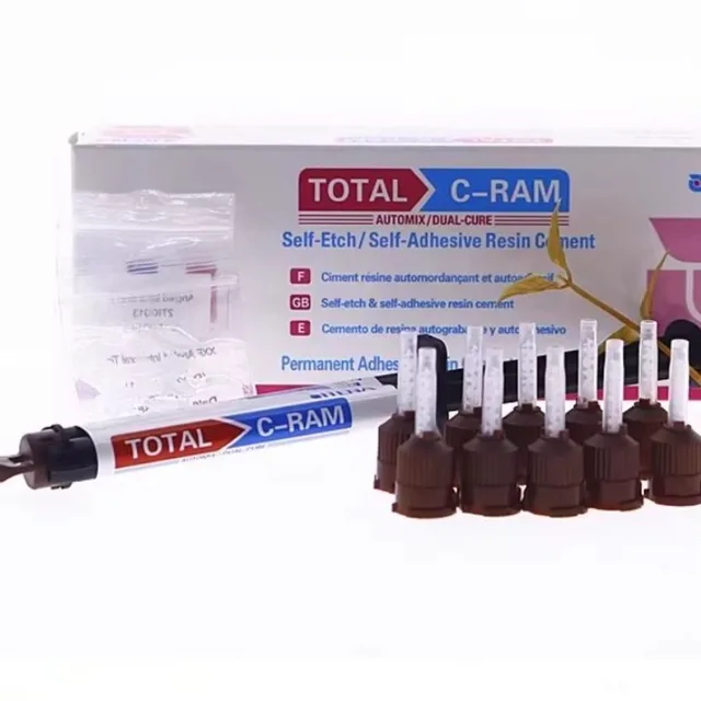 Dental Material Cement Glue All Porcelain Crown Embedding Universal Anti Acid Corrosion Permanent Adhesive Teeth Material