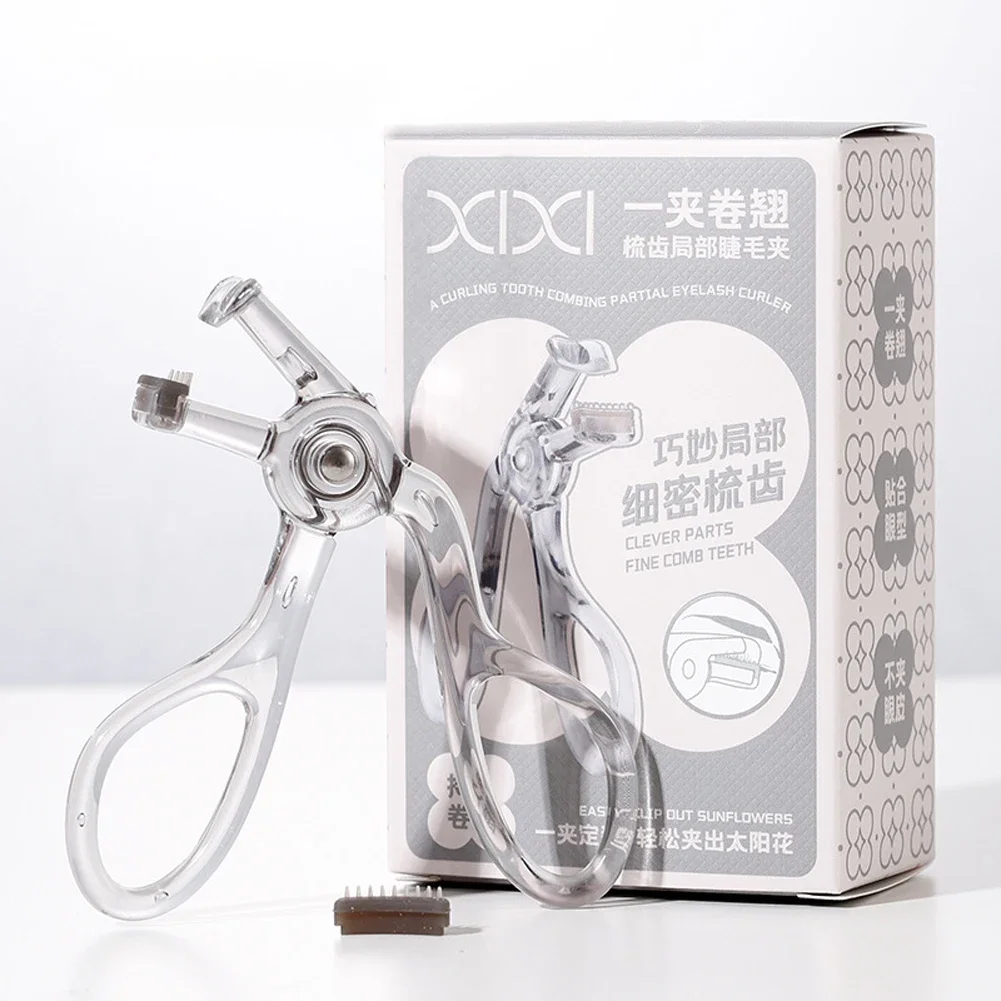 Fine Comb Tooth Wide-angle Eyelash Curler Local Eyelash Curler Natural Curling Long-lasting Shaping Eyelash Tools