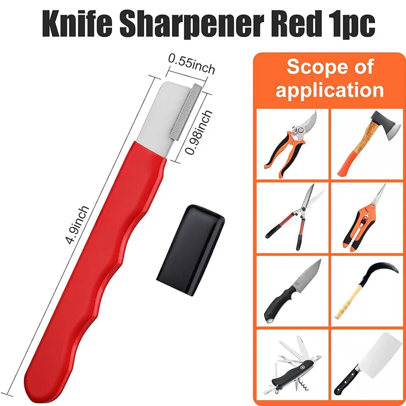 Gardening Tools Scissors 4PCS Garden Scissors Set With Sharpening Stone Stainless Steel Pruning Shears Sharp Blades Curved garden scissors pruning shears garden tools garden pruner