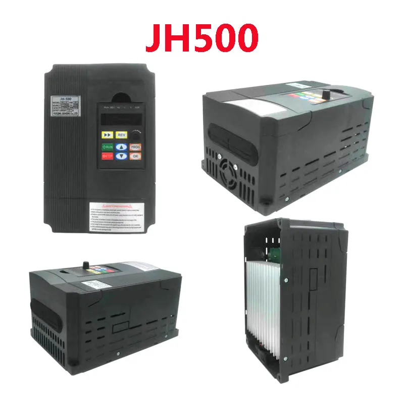 ZGNP VFD Frequency Converter 220V, 380V AC, 0.75, 1.5, 2.2kW VFD Frequency Converter Drive Three-Phase Motor Inverter Controller