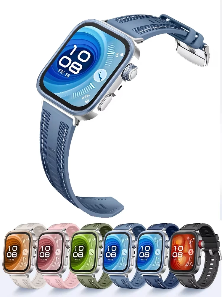 Breathable Silicone Nylon Strap for Smartwatch - Premium Quality Band Replacement
