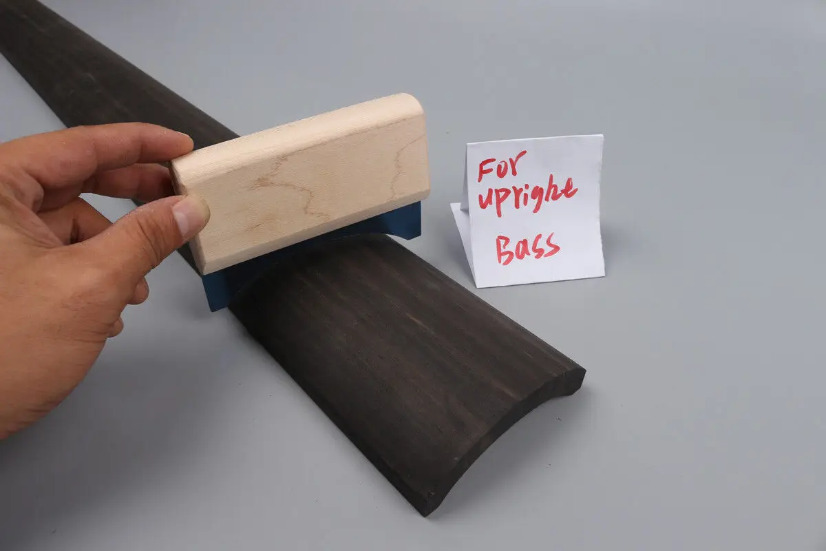 

New Upright double bass Fingerboard scraper Steel blade Strong & light 3/4 4/4