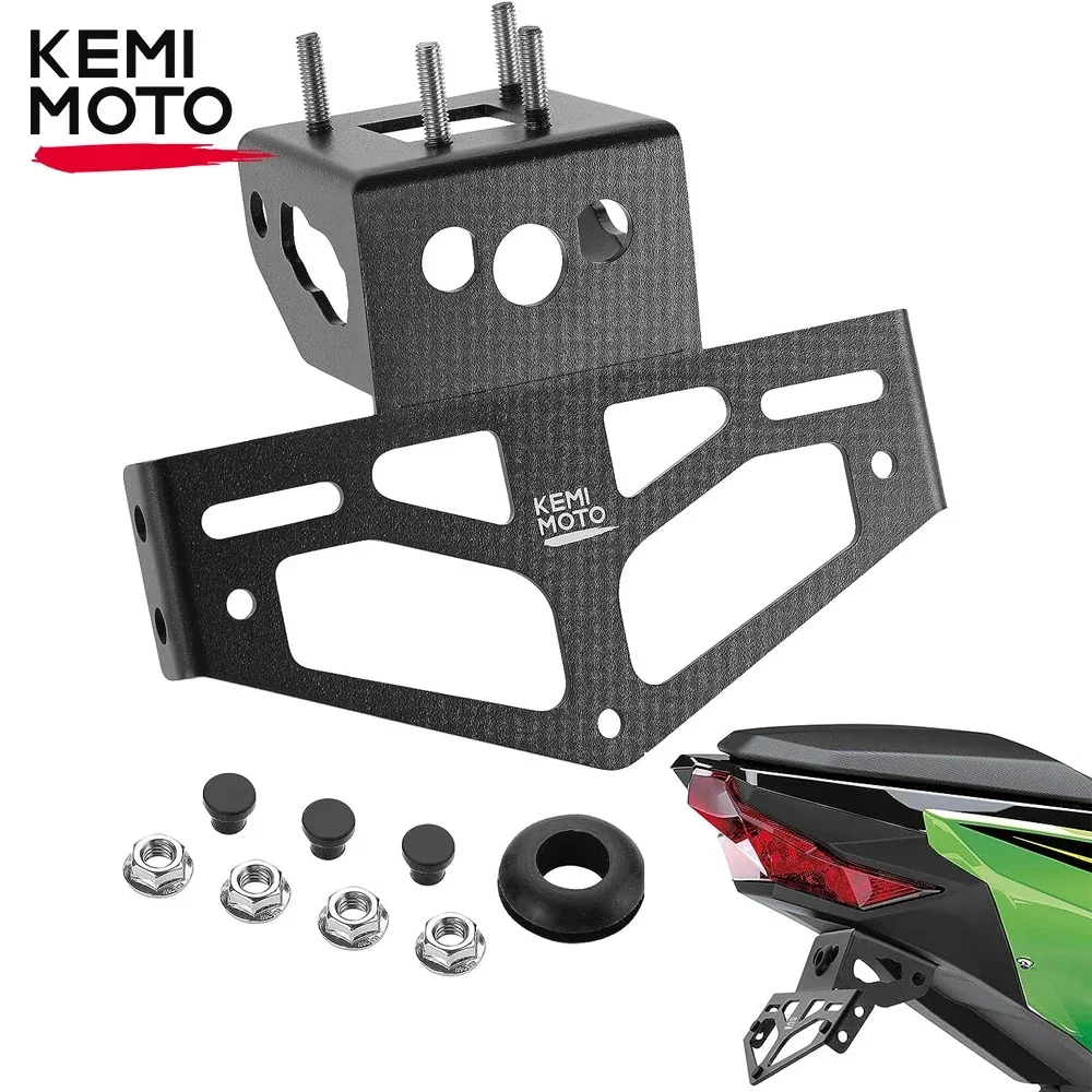 

Registration Plate Holder For Kawasaki Z400 2018-2023 Fender Eliminator Z-400 Ninja400 License Plate Bracket KEMIMOTO