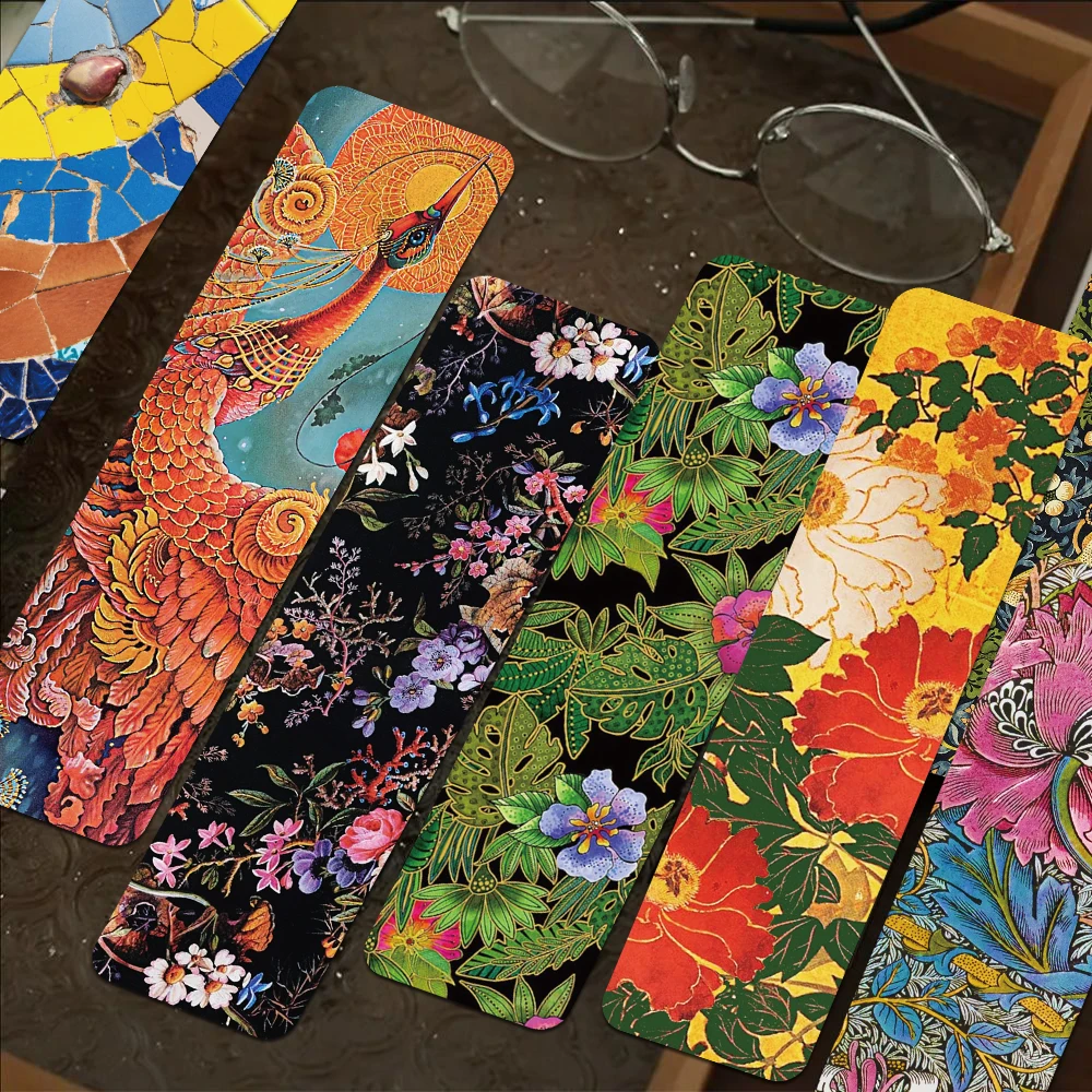30pcs Vintage Art Bookmarks Reading Pages Books Labeled School Stationary Supplies DIY Aesthetic Bookmarks Kids Creative Gifts